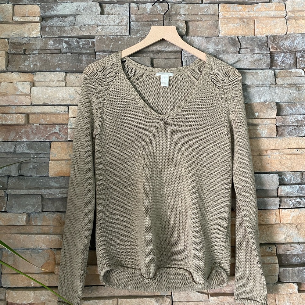 HM Beige Woven Jumper - Picture 1 of 7